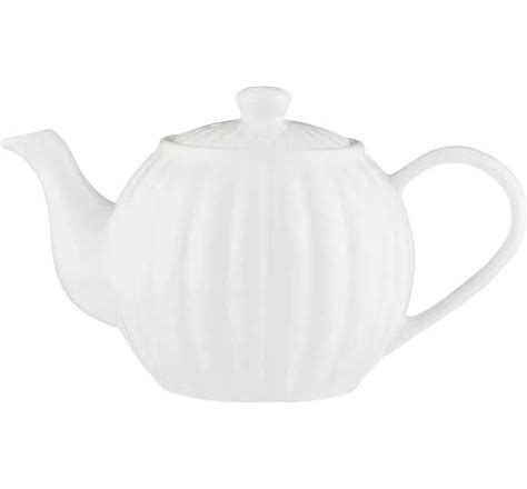 Price & Kensington TEEKANNE Luxe, weiß 1100 ml für 6 Tassen Price & Kensington TEEKANNE Luxe, weiß 1100 ml für 6 Tassen