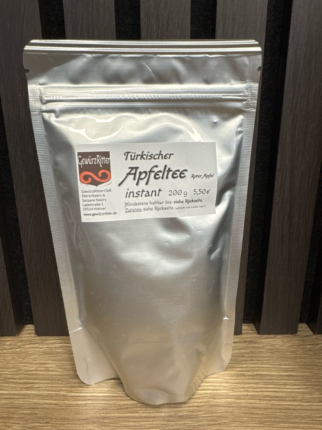 Türkischer Apfeltee - roter Apfel- instant