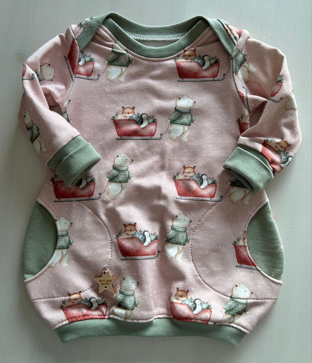 Kinder Kleid-Tunika Größe 68