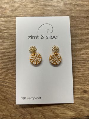 Ohrringe "Smilla",  18K vergoldet