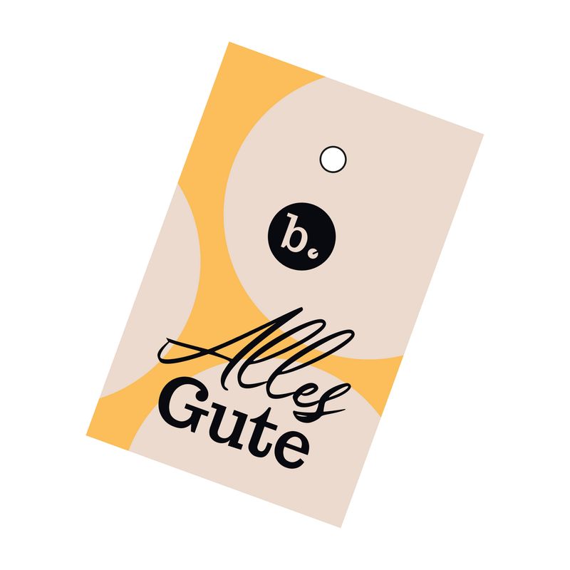 Alles Gute - Geschenkanhänger