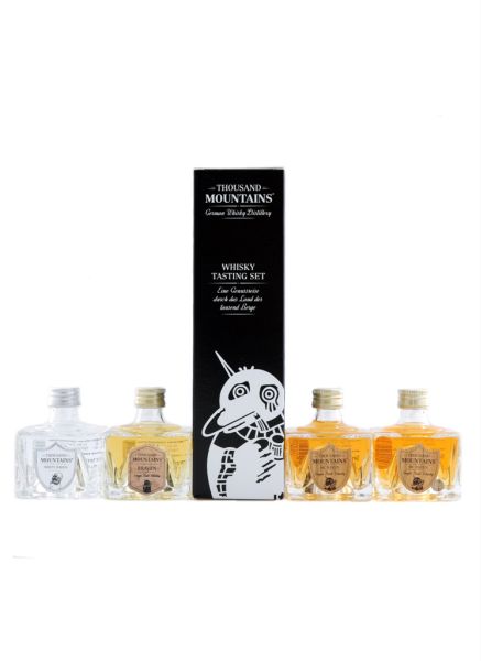 Thousand Mountains 4er Whisky Tastingset Thousand Mountains 4er Whisky Tastingset