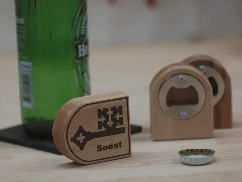 Flaschenöffner 1014 Soest Wappen Flaschenöffner 1014 Soest Wappen