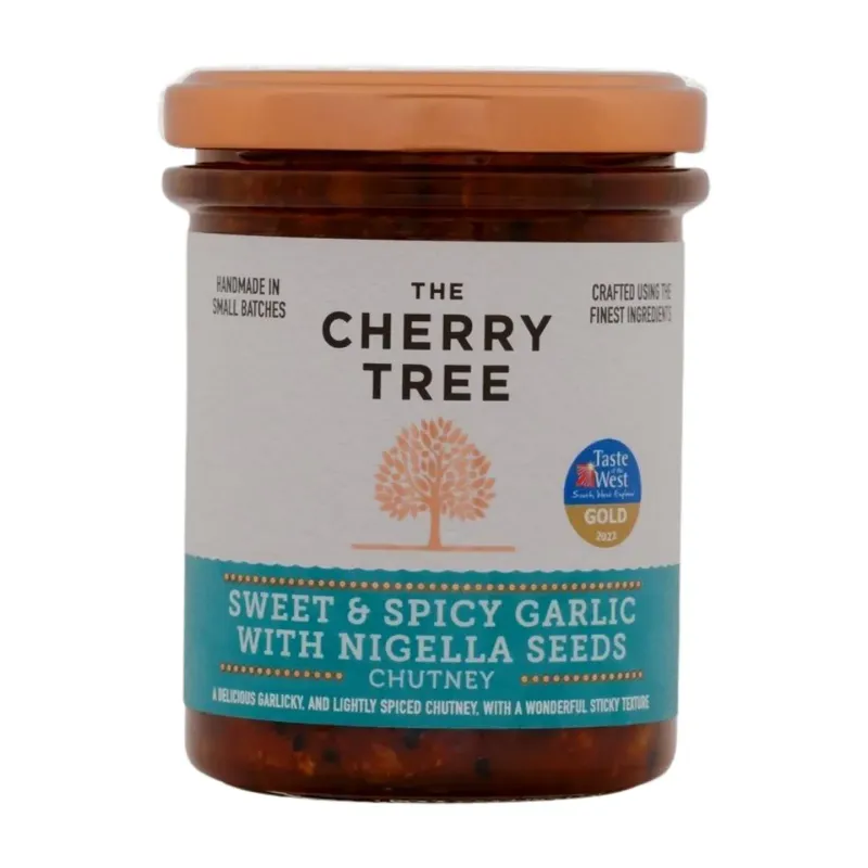 Sweet and Spicy Garlic with Nigella Seeds Chutney