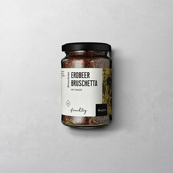 Erdbeer Bruschetta