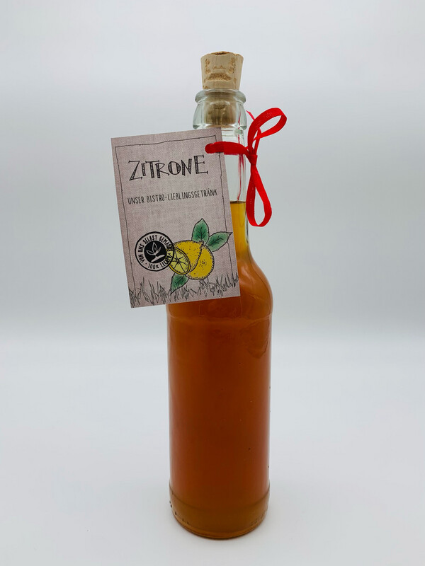 Zitronen Sirup vegan 330ml