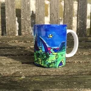 Tasse Soester Türme blau Tasse Soester Türme blau