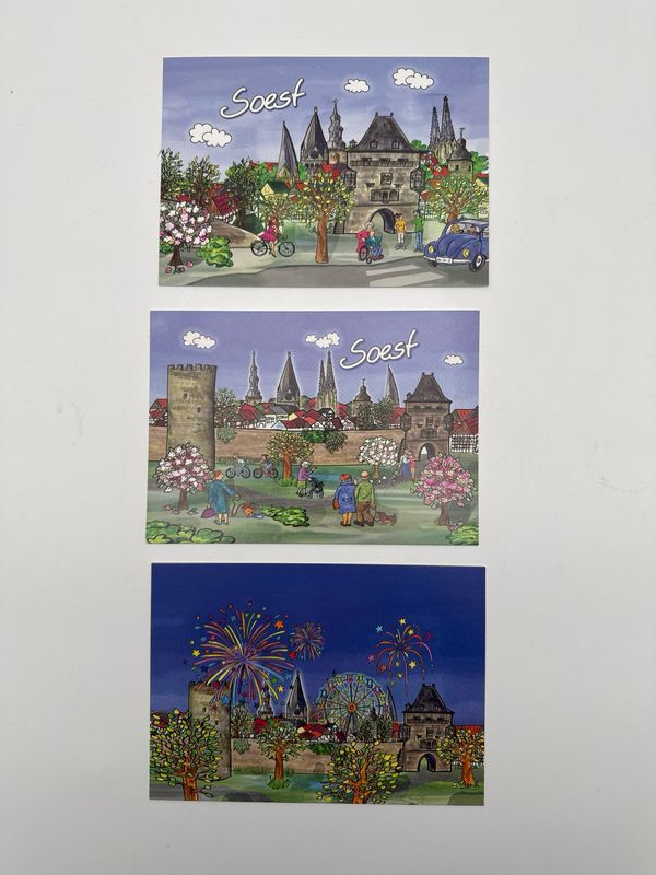 Postkarte Soest Kuckuck&Co