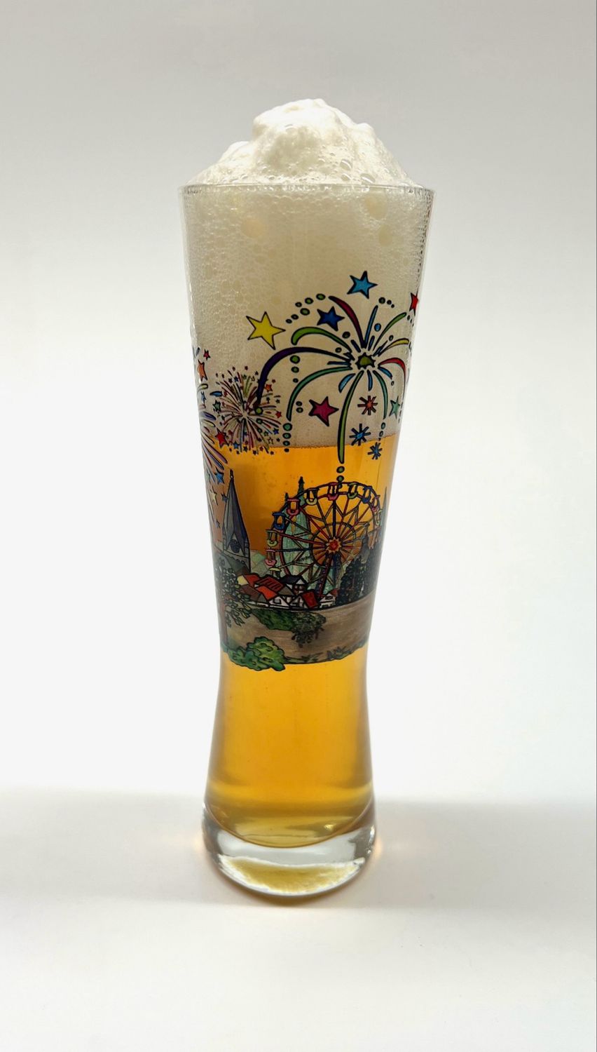 Bierglas Kirmes 0,5 l incl. 3 Bierdeckel Bierglas Kirmes 0,5 l incl. 3 Bierdeckel