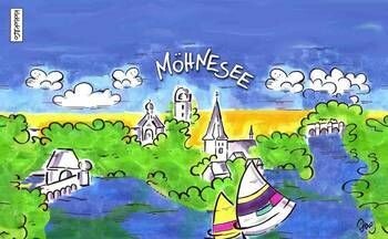 Magnete vom Möhnesee verschiedene Modelle