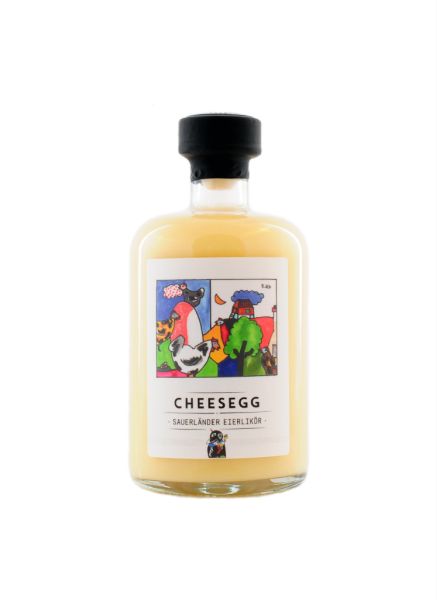 Cheesegg Eierlikör mit Cheesecake Aroma 0,5l Cheesegg Eierlikör mit Cheesecake Aroma 0,5l