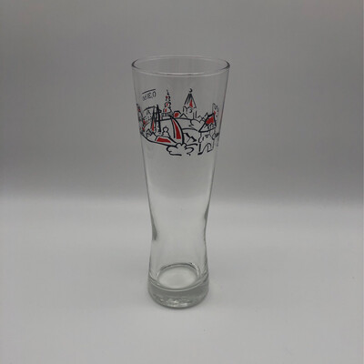 Bierglas mit Soestsilhouette 0,3l - Geschenkkarton