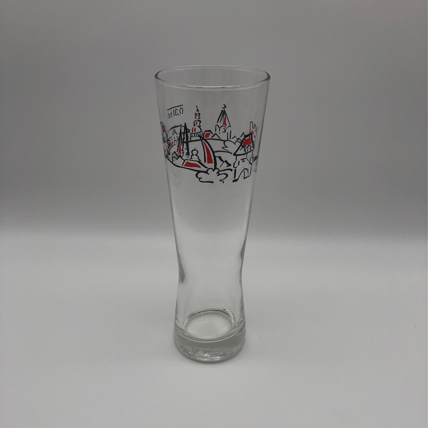 Bierglas mit Soestsilhouette 0,3l - Geschenkkarton Bierglas mit Soestsilhouette 0,3l - Geschenkkarton