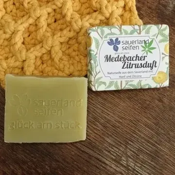 Medebacher Zitrusduft - Hanfseife mit Zitronenduft Medebacher Zitrusduft - Hanfseife mit Zitronenduft
