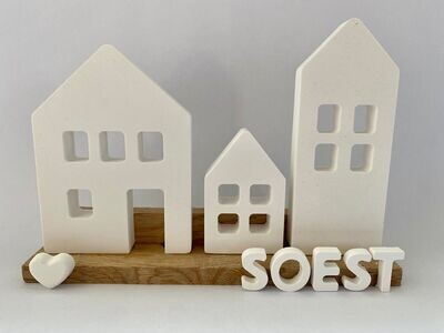 Häuserreihe "HOME/ SOEST"