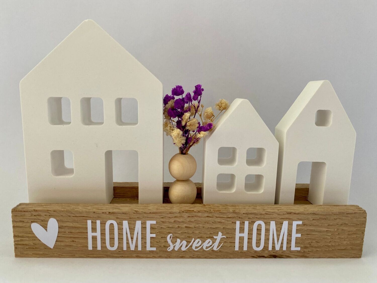 Häuserreihe "HOME sweet HOME"