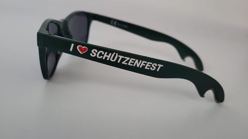 I love Schützenfest Sonnenbrille I love Schützenfest Sonnenbrille