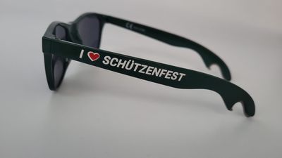 I love Schützenfest Sonnenbrille