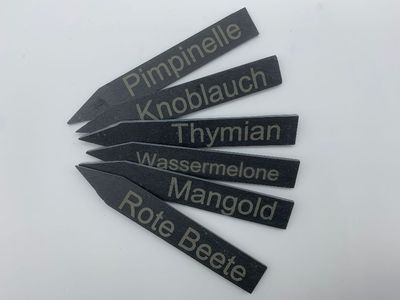 Pflanzstecker aus Schiefer verschiedene Varianten Pflanzstecker aus Schiefer verschiedene Varianten