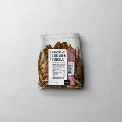 Grissini mit Knoblauch & Petersilie Grissini mit Knoblauch & Petersilie