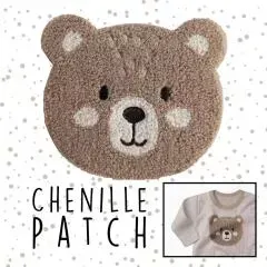 Bügelbild Chenille Patch