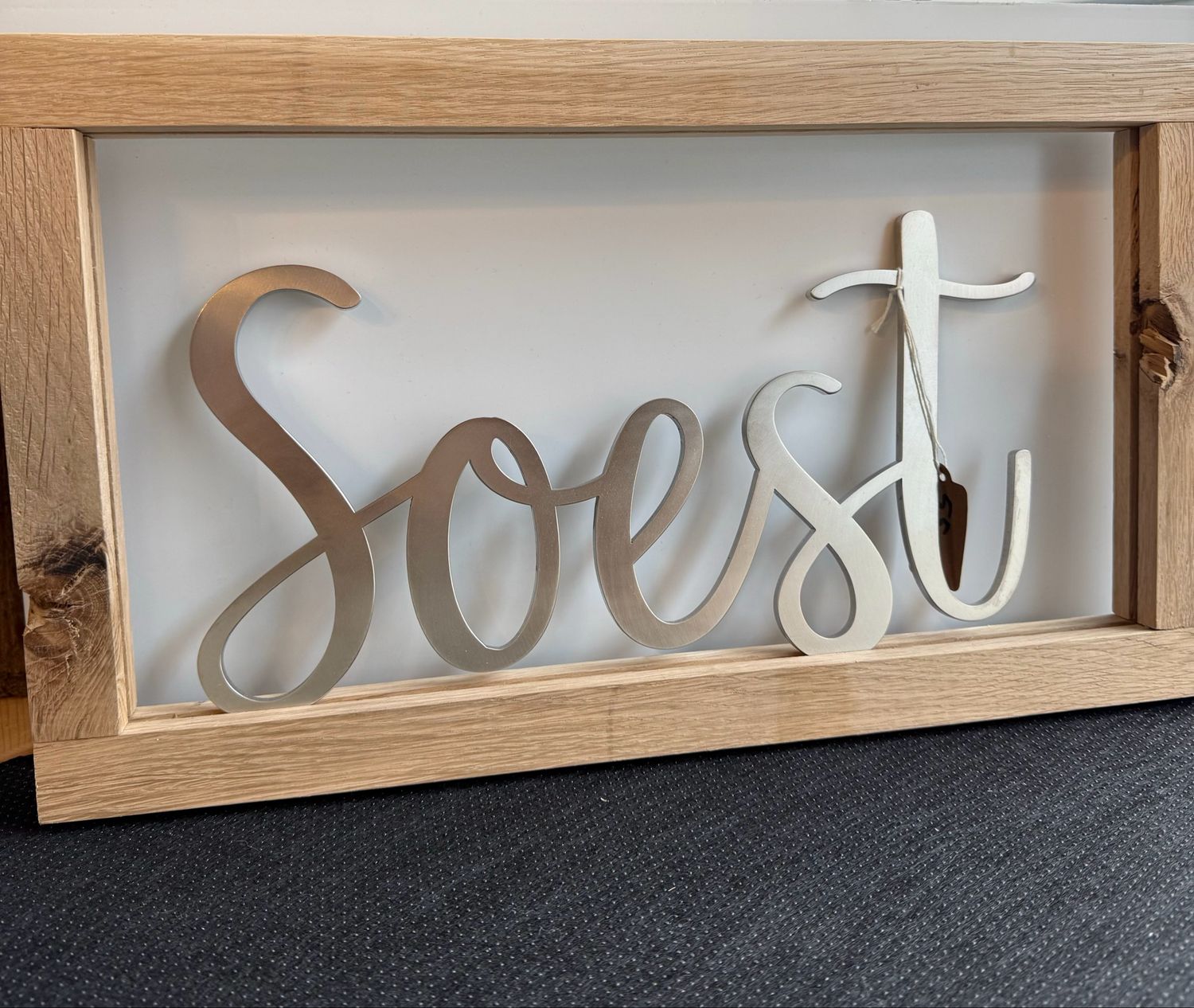 Holzrahmen mit Soest Holzrahmen mit Soest