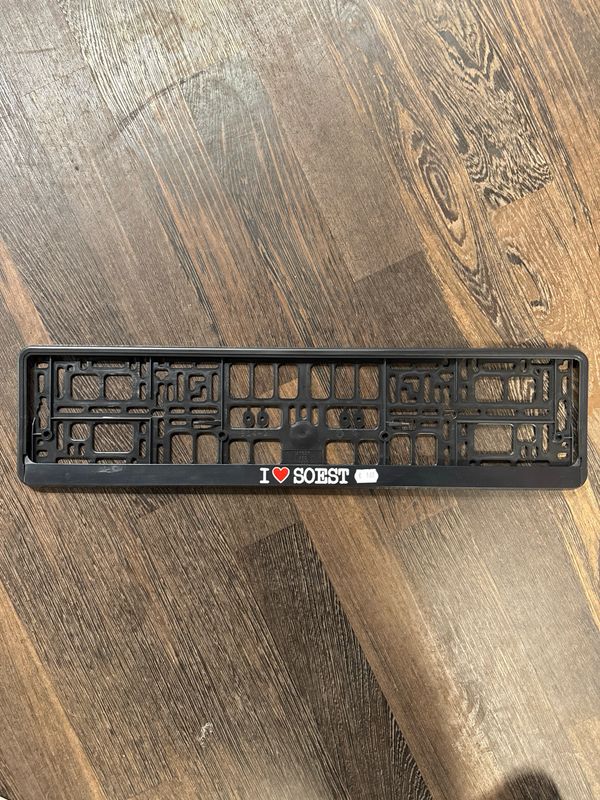 Halterung für Nummernschild fürs Auto