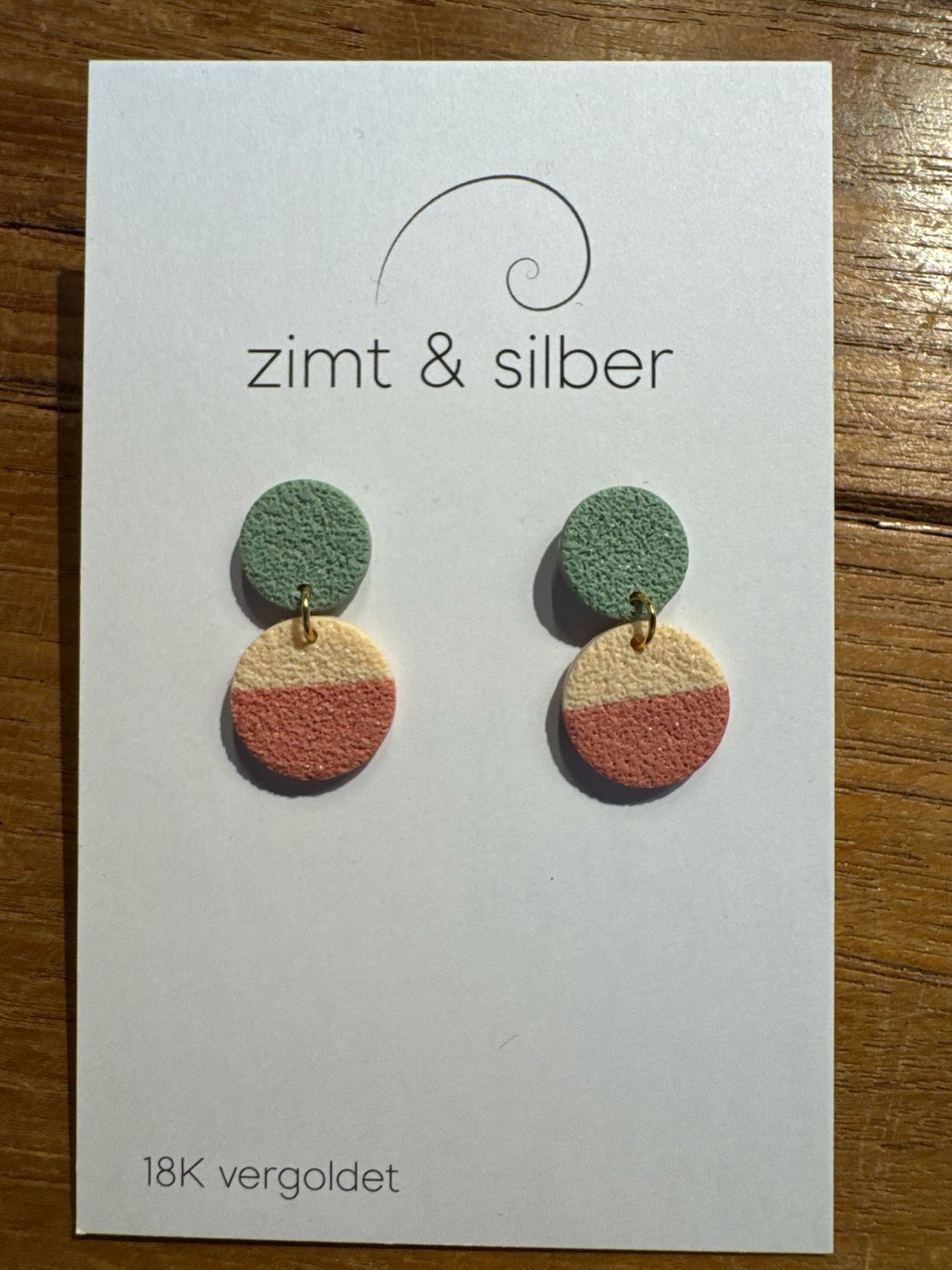 Ohrringe "Yiva",  18K vergoldet