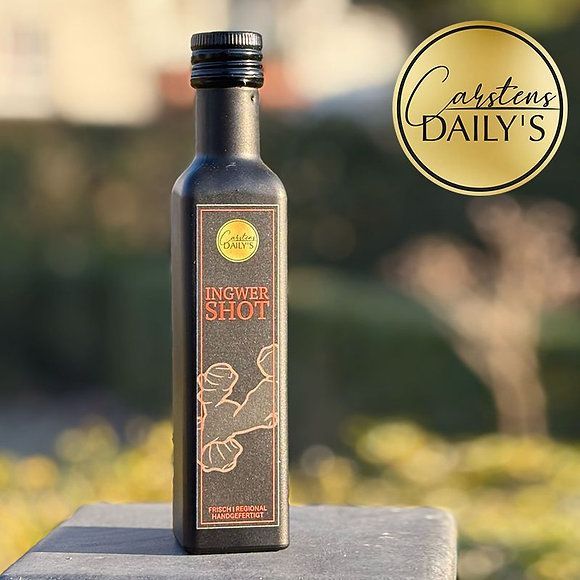 Ingwer-Shot – natürlich scharf, große Flasche (240 ml)