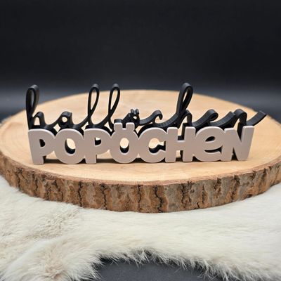 Aufsteller hallöchen popöchen