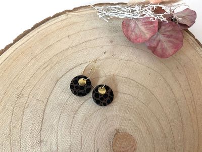 Creolen 20mm mit Leo Anhänger