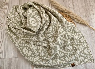 xxl Musselinschal Boho