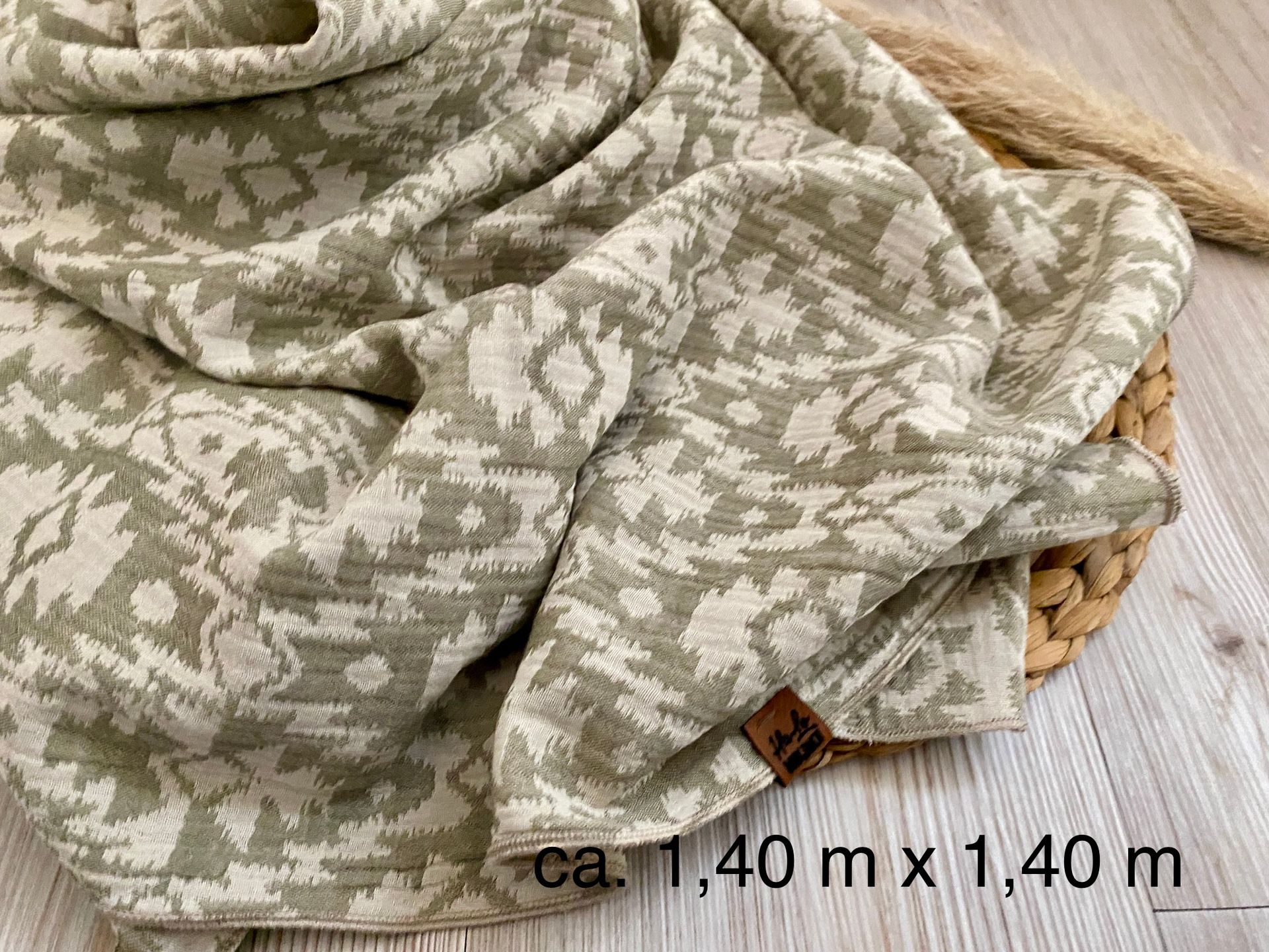 xxl Musselinschal Boho