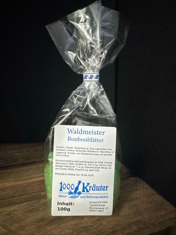 Waldmeister Bonbonblätter