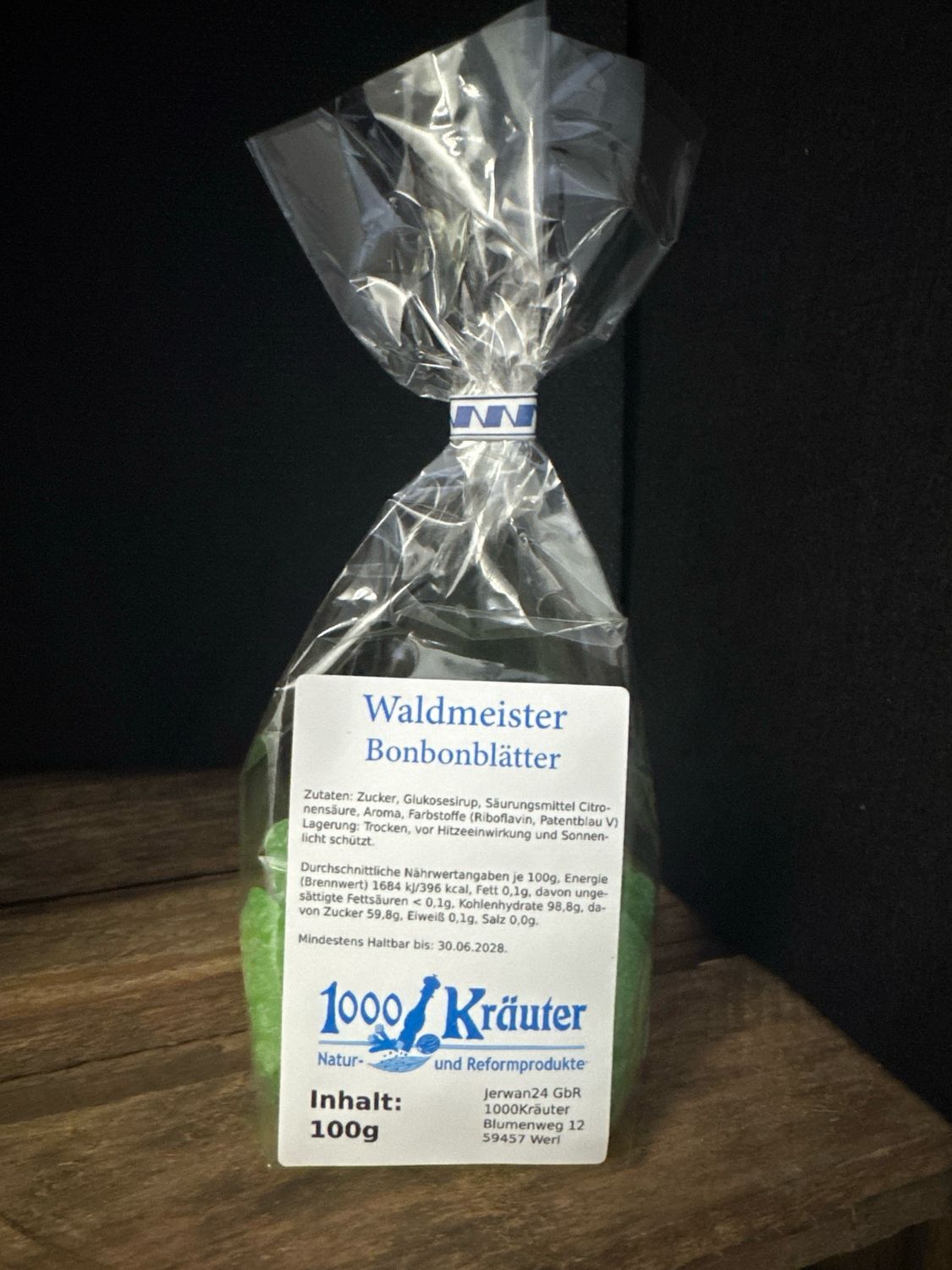 Waldmeister Bonbonblätter Waldmeister Bonbonblätter