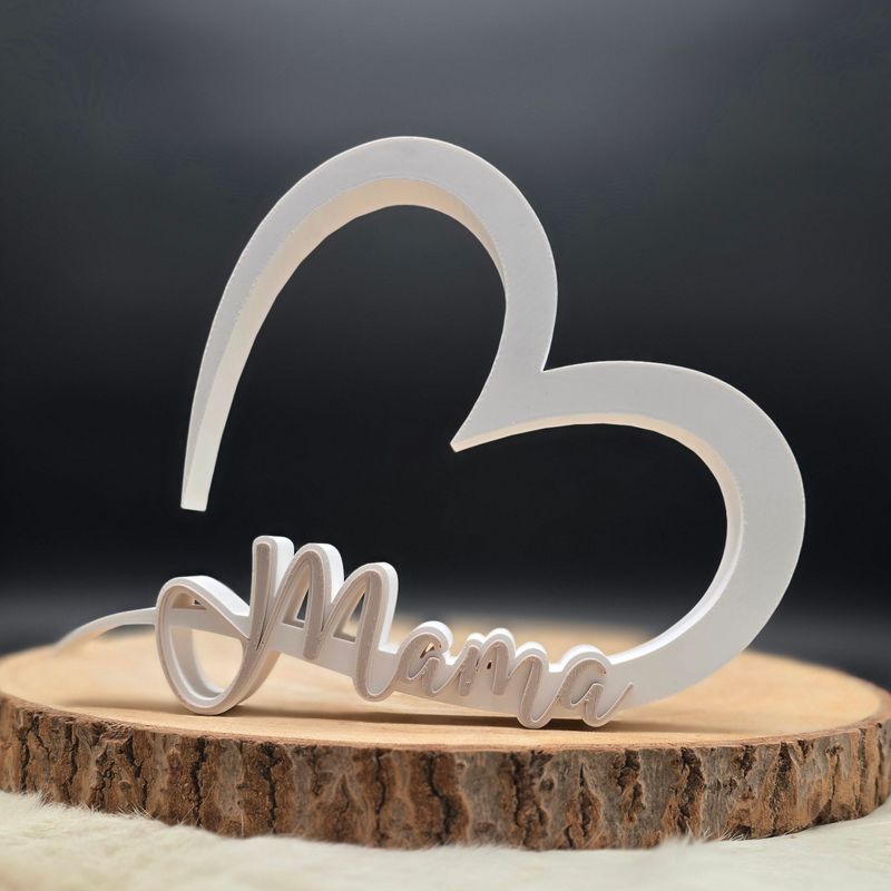 Aufsteller Mama Herz