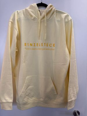 Hoodie - Einzelstück *kann kleine Mängel enthalten - gelb