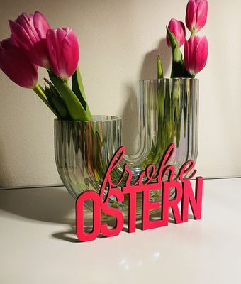 Schriftzug Schriftzug "frohe OSTERN"