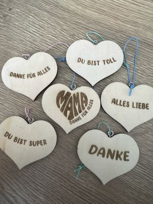 Anhänger Anhänger "Herz" verschiedene