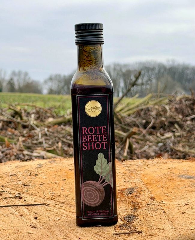 Ungefilterter Rote Bete Shot 240 ml