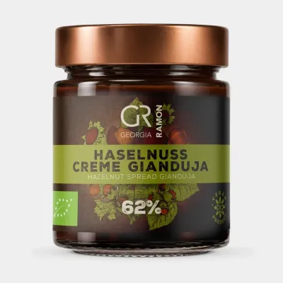 Georgia Ramon - BIO Haselnuss Creme Gianduja 62%