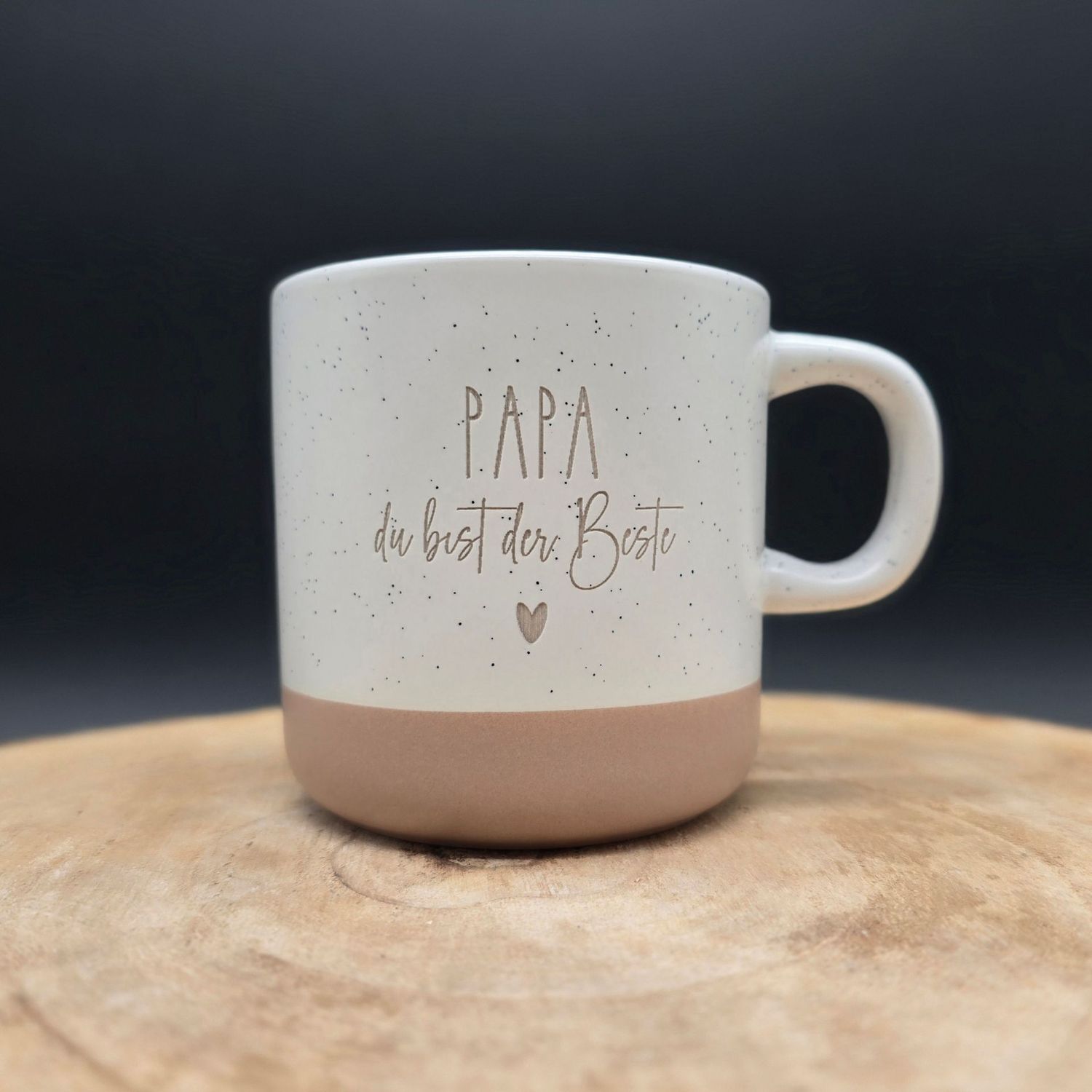Keramiktasse „PAPA“