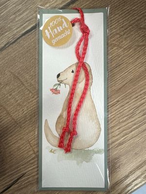 Lesezeichen Hund
