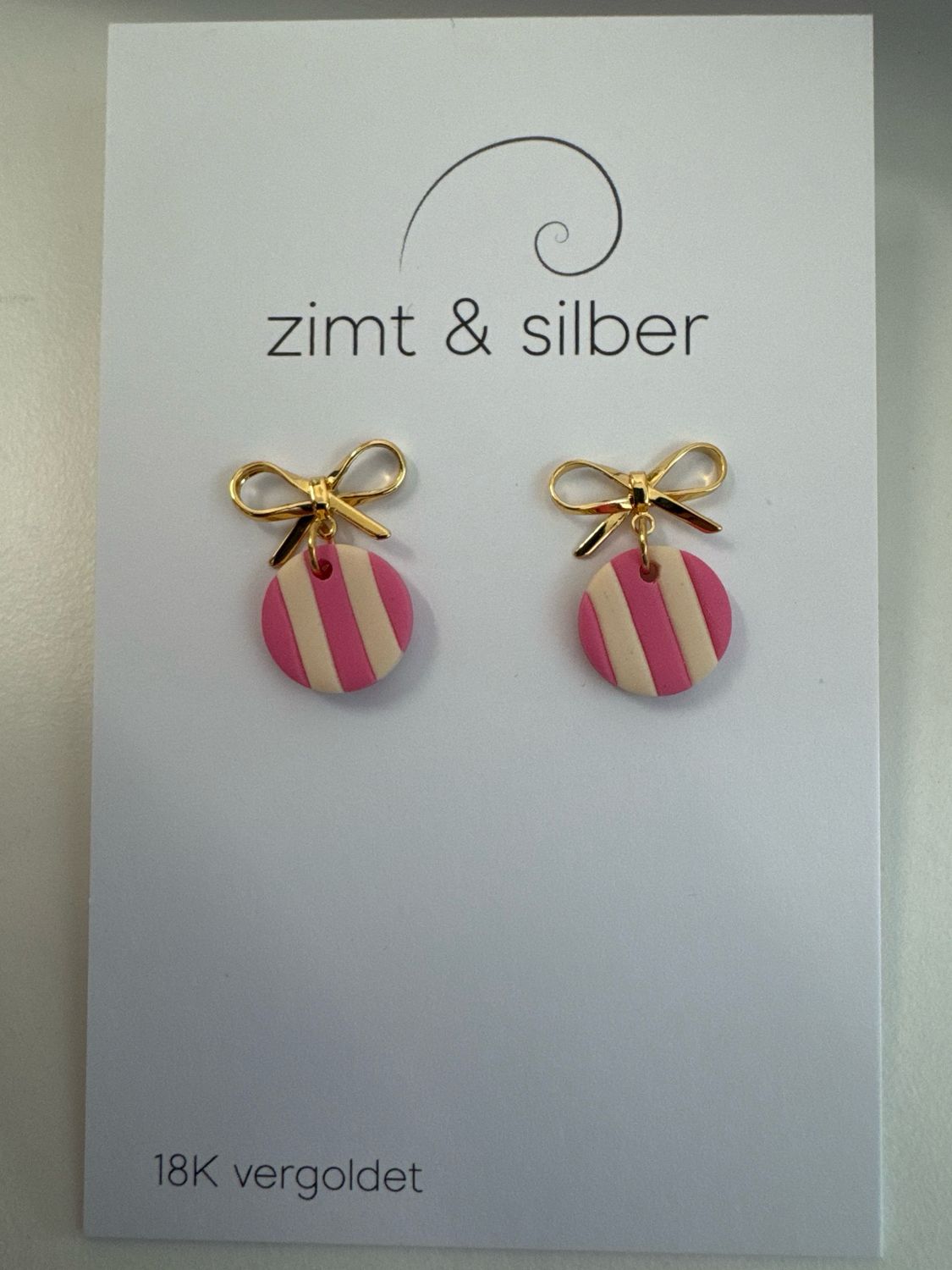 Ohrringe Ohrringe "Candy Shop" 18K vergoldet