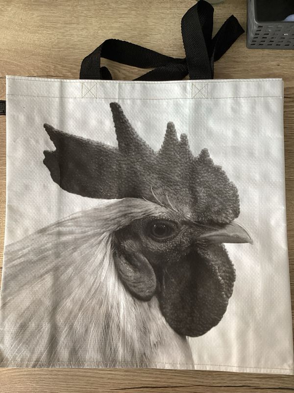 Tasche Tier Schwarz Weiß