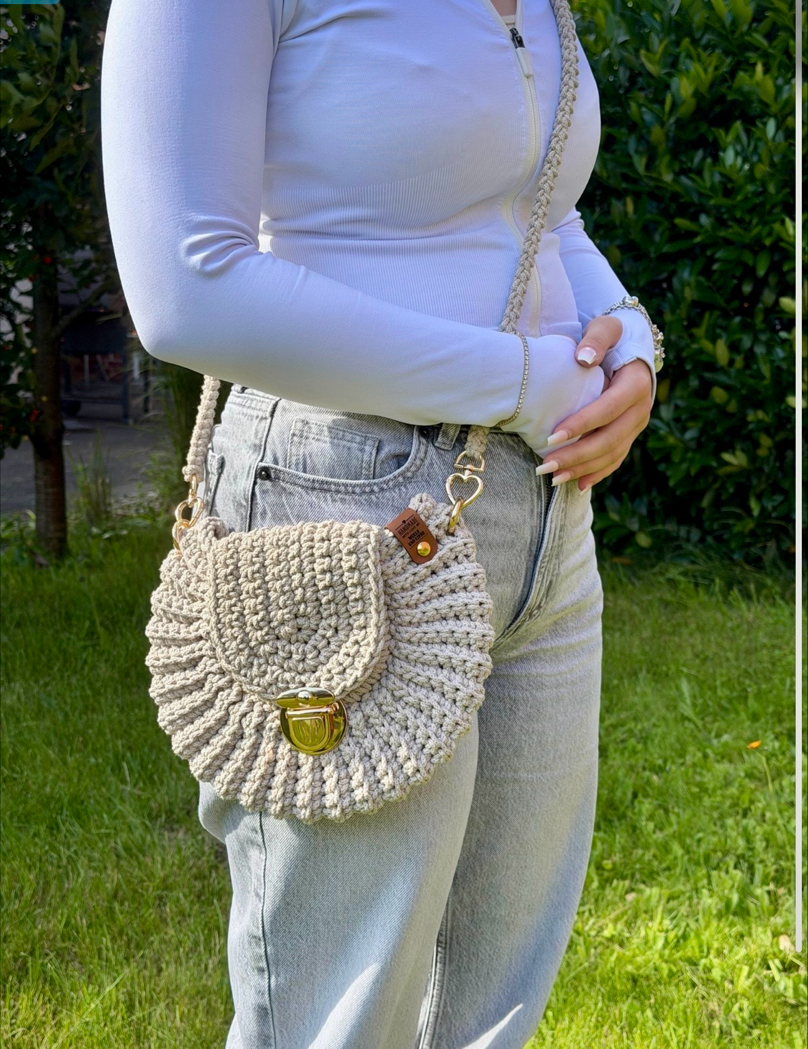 Muscheltasche - Handtasche