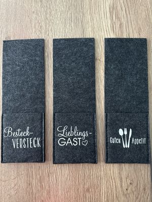 Bestecktaschen Bestecktaschen