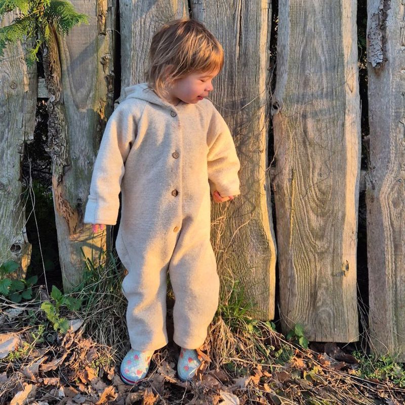 TOVA Wollwalk Overall Regular aus reiner Bio-Merinowolle TOVA Wollwalk Overall Regular aus reiner Bio-Merinowolle