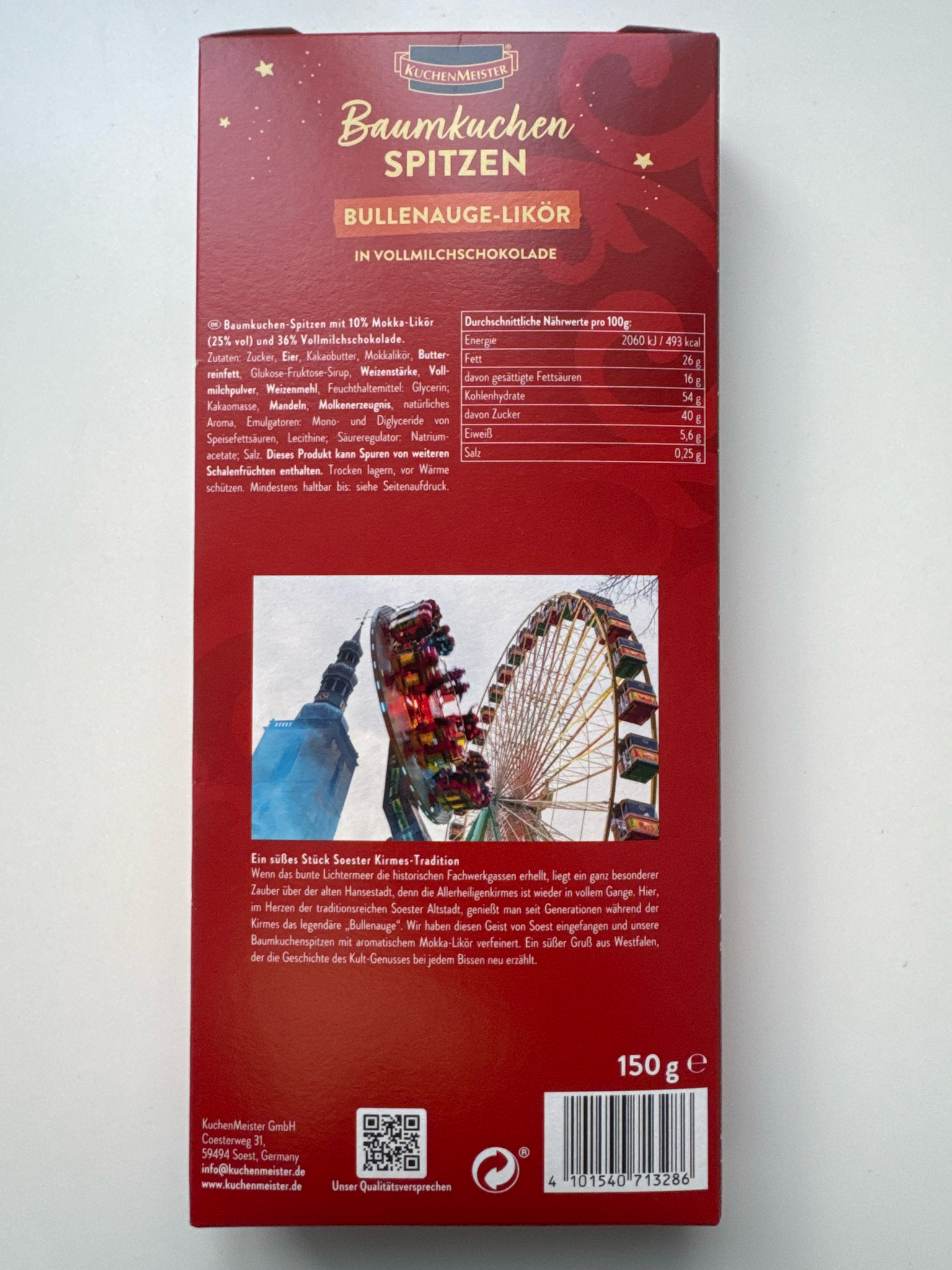 Baumkuchenspitzen Bullenauge