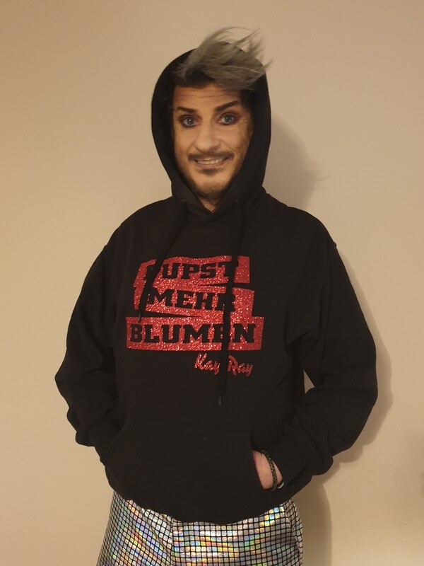 Hoodie, vorne bedruckt